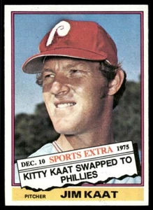 1976 Topps - Traded Jim Kaat #80T - Foto 1 di 2