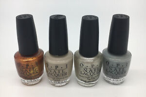 OPI Nail Lacquer Lot of 4 H54 - N59- F86- E79