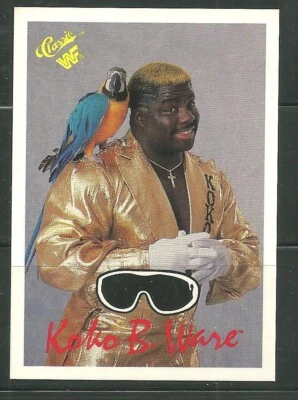 1990 CLASSIC WWF WWE WRESTLING KOKO B. WARE #29 - Image 1 of 2