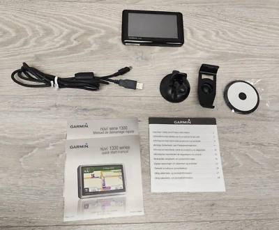 Garmin Nuvi 1390 GPS Navigation Unit Tested Working READ - Image 1 of 4