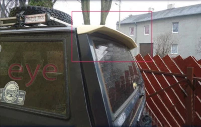 SPOILER TECHO TRASERO JEEP CHEROKEE XJ 1984-2001 NUEVO Foto 1 de 4