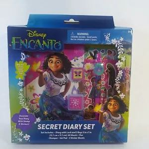 New in Box Disney Encanto Secret Diary Set - stickers, pen, lock, stamper - Picture 1 of 7
