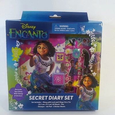 New in Box Disney Encanto Secret Diary Set - stickers, pen, lock, stamper - Image 1 of 4