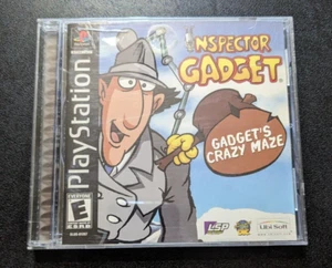 PlayStation Inspector Gadget Gadget's Crazy Maze completo en caja *probado* PS1 PSX - Imagen 1 de 3