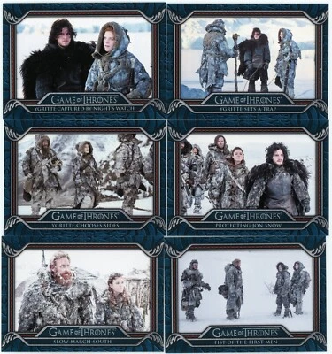 2024 Game of Thrones Legends of the Realm 12 card Saga of Ygritte Set Y1-Y12 - Image 1 of 2