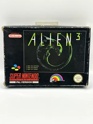 ALIEN 3 SUPER NINTENDO GAME, INCLUDING MANUAL - Image 1 of 3