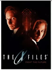 X FILES MOVIE FIGHT THE FUTURE PROMO CARD P0 OVERSIZE - Picture 1 of 2