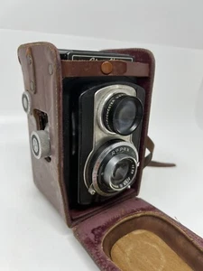 VINTAGE CIRO FLEX Rapax WOLLENSACK 85MM CAMERA WITH CASE - Picture 1 of 10