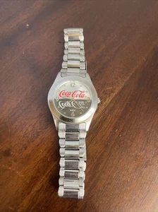 Armbanduhr Quarz Coca Cola Japan Uhrwerk Edelstahl 2003 - Bild 1 von 9