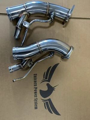 Stainless steel Turbo Inlet Intake Pipes fits Nissan R35 GTR GT-R VR38DETT - Image 1 of 2