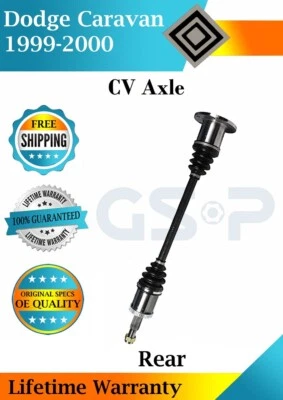Nuevo eje trasero OE para Dodge Caravan 1999-2000 3,0 L 3,8 L garantía de por vida Foto 1 de 4