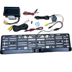 Reverse Parking Sensor Camera kit fits VW Polo Golf  Number Plate Parking Sensor - Picture 1 of 4
