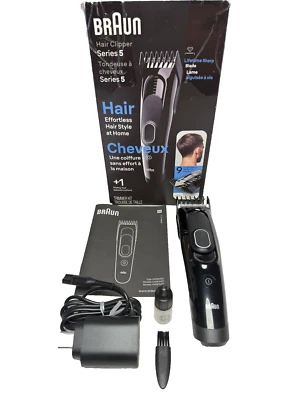 Cortapelos Braun Serie 5 Recargable 9 Ajustes de Longitud + 1 Herramienta de Peinado HC5310 Foto 1 de 4