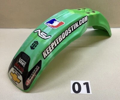 Guardabarros delantero Kawasaki KX85 KX100 01 AM Foto 1 de 3