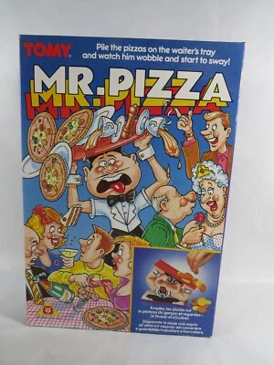 Vintage TOMY Mr. Pizza / Spiel Stapel die Pizza auf dem Kellnertablett NEU OVP - Bild 1 von 4