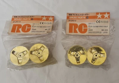 Tamiya 50343 thunder shot plated wheel 1988 -Tamiya thunder shoot 110 - Immagine 1 di 4