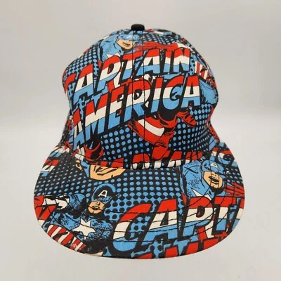 Gorra Capitán América 2009 Marvel Comics ajustada S/M  Foto 1 de 4