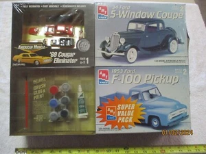 AMT ERTL AMERICAN MUSCLE MODEL KITS VALUE PACK 1:25 MODEL KIT FACTORY SEALED - Picture 1 of 3