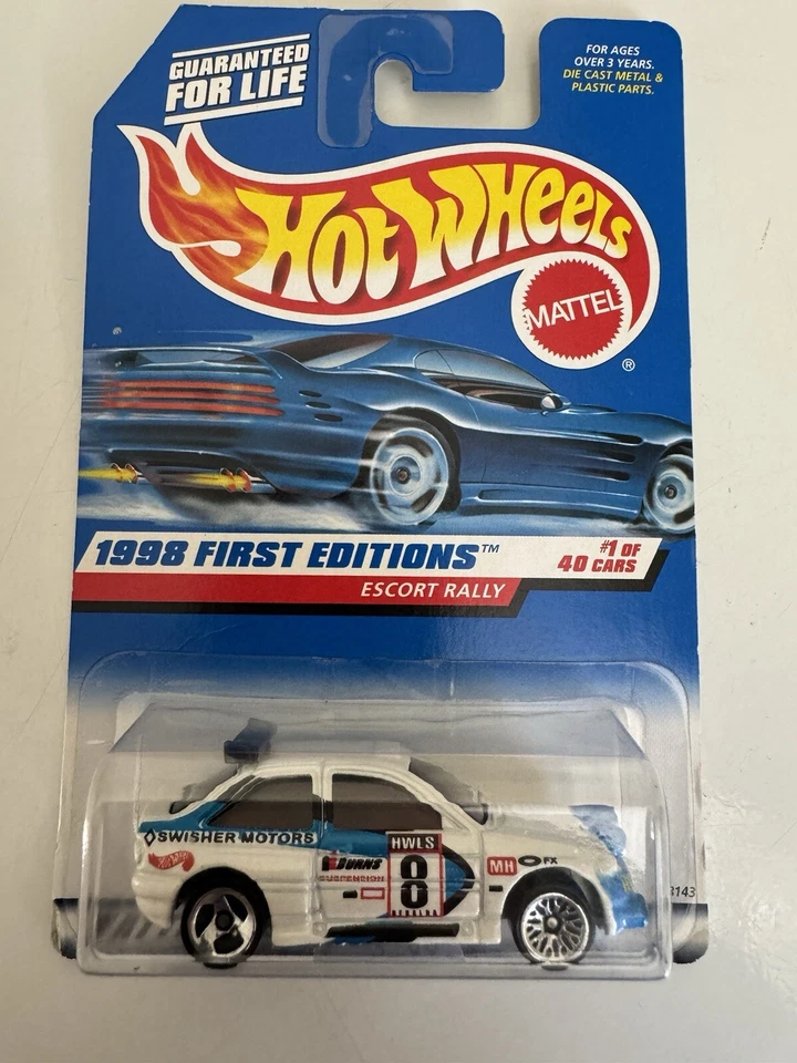 Hot Wheels ERROR 1998 primera edición Escort Rally  Foto 1 de 1