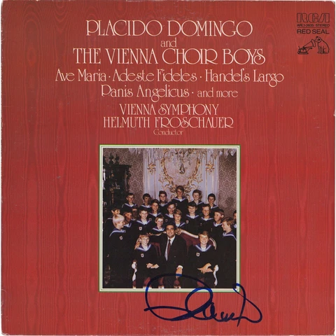 Placido Domingo Album Fanatics Authentic COA Item#10729110 Cover