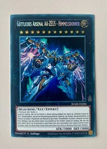 Göttliches Arsenal AA-Zeus - Himmelsdonner BLMR-DE084 Secret Rare NM 1. Auflage - Bild 1 von 2