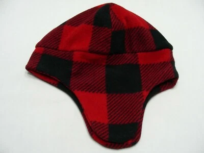 Healthtex - Lindo gorro gorra gorro de lana a cuadros rojo/negro a cuadros talla bebé! Foto 1 de 4