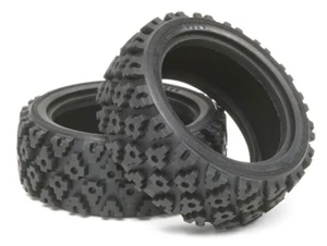 NUEVO EN PAQUETE NEUMÁTICOS TAMIYA 50476 RALLY BLOCK SP746 - Imagen 1 de 3