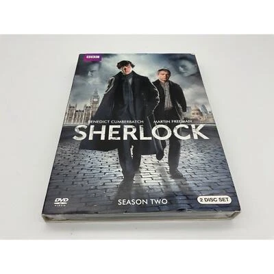 Sherlock BBC Season Two DVD 2-Disc Set Sealed New 2012 Benedict Cumberbatch - Image 1 of 2