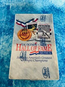 U.S. Olympic Cards Hall of Fame Trading Cards Factory Sealed Box by Impel 1991 
