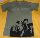 Bon Jovi T Shirt Rare Classic Rock Band Tour Merch Tee Size Small