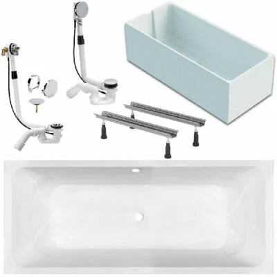 Badewanne Einbauwanne Rechteckwanne Acryl Wannen-Set V&B Bad Villeroy & Boch