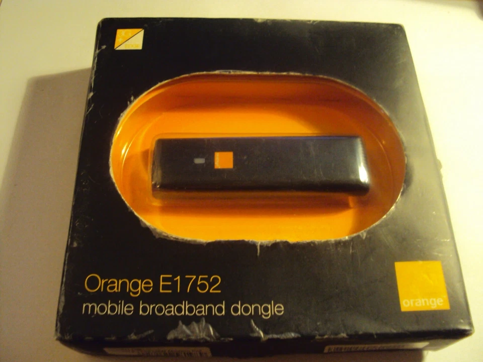 Huawei E1752 Mobile Broadband Dongle ON ORANGE,TALKHOME,CO-OP UK - Image 1 of 1