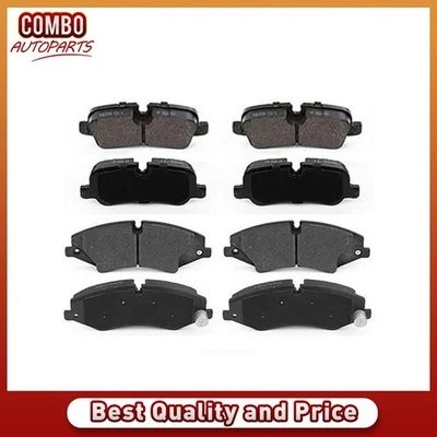 前后盘式制动垫套装适用于 2010 2011 2012 2013 2014 年 2014 年路虎 LR4 — 第 1/4 张图片