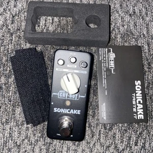 SONICAKE Cry-Bot Auto Wah Guitar Effects Pedal Black New - Picture 1 of 2