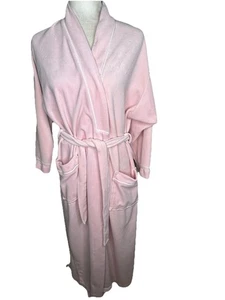 Vintage Christian Dior Morgenmantel Kimono Größe S Rosa mit Gürtel - Bild 1 von 9