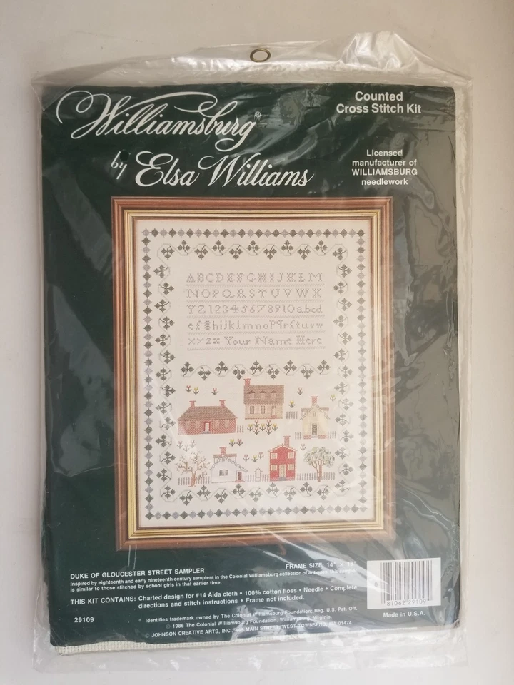Williamsburg by E. Williams, Counted Cross Stitch Kit Duke of Gloucester (29109) - Image 1 of 1