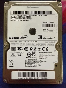 Microsoft Xbox One Original Samsung Internal 500gb Hard Drive Replacement Part - Picture 1 of 1