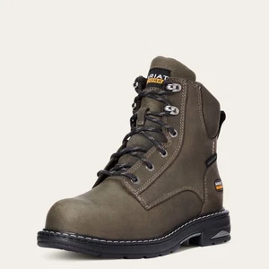 Ariat Casey 6" Composite Toe braun Leder Lager Arbeitsstiefel Damen 12 neu ohne Karton - Bild 1 von 8