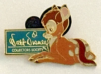Broche bambi WDCC Disney 2004 para estatueta da sociedade de colecionador "O JOVEM PRÍNCIPE" - Imagem 1 de 3