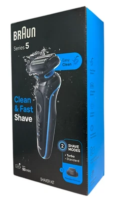 *BrAun Series 5 Clean & Fast Shave Shaver Kit Model: 5118S -New In Box- - Image 1 of 2