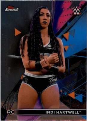 2021 Finest WWE #84 Indi Hartwell RC - Image 1 of 2