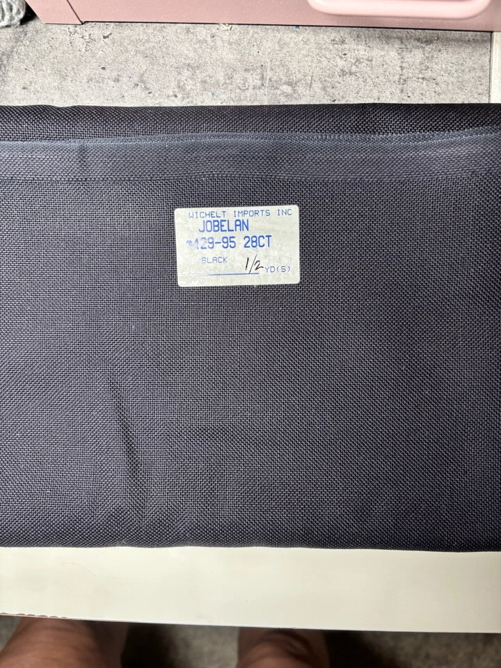 Jobelan 28 unidades negro 1/2 yarda 54 pulgadas de ancho Foto 1 de 1