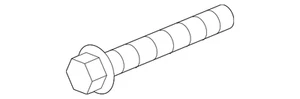 Genuine Volkswagen Column Assembly Lower Bolt N-010-335-13 - Picture 1 of 3