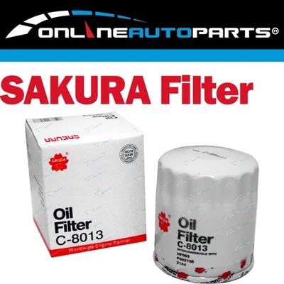 Sakura Engine Oil Filter for Holden Astra AH 1.8L 4cyl Z18XE Z18XER 2004~2009 - image 1 of 3