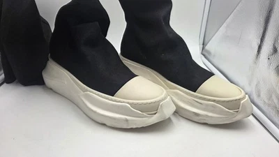 Rick Owens DRKSHDW 抽象丝袜牛仔靴 40/9.5 码 — 第 1/4 张图片