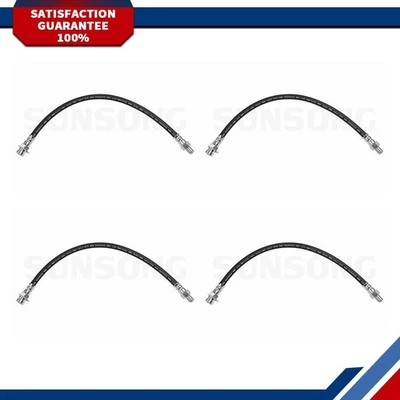 Línea de manguera de freno delantero trasero Sunsong 4 para camioneta Chevrolet 1951 Foto 1 de 4