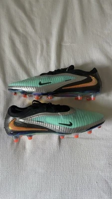 Nike Phantom 6 Elite AG Artificial Grass Low Turquoise Chrome Black - Image 1 of 4