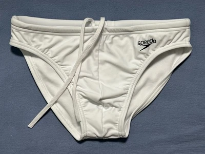 Calzoncillos de natación Speedo PowerFLEX Eco Solar para hombre talla 30, nuevos sin etiquetas blancos Foto 1 de 4