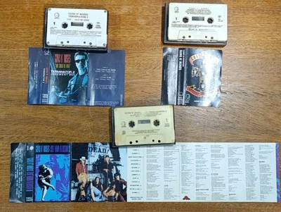 Lot 3 Cassettes Guns And Roses  Hard To Find Spanish Titles - Image 1 of 2