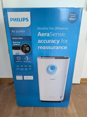 Philips 3000 Series AC3256/10 Luftreiniger kaum benutzt für Räume bis zu 95 m² - Bild 1 von 2